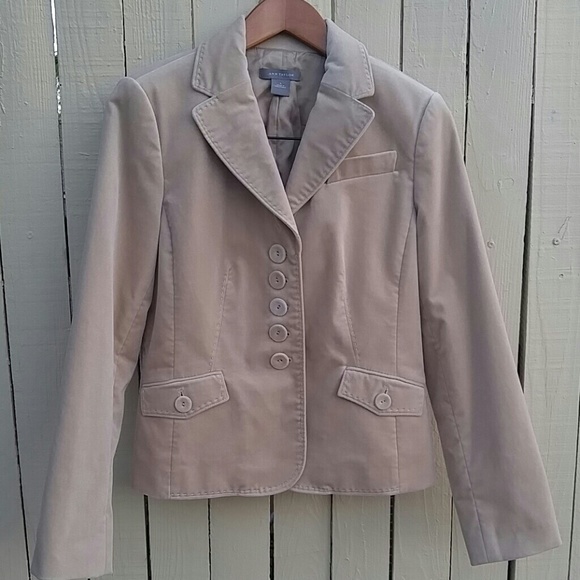Ann Taylor Velour Blazer - Picture 1 of 5
